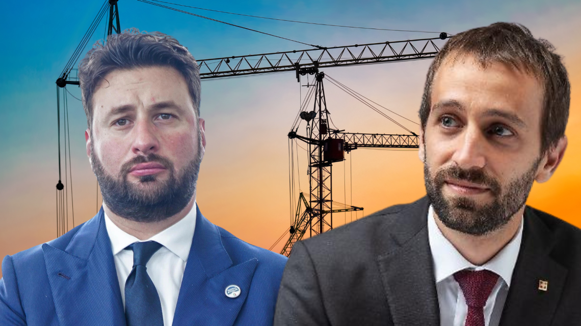 In foto l'assessore Riboldi e il consigliere Valle