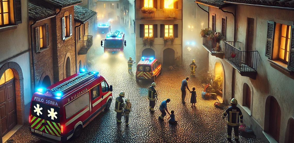 Allarme a Villafranca Piemonte