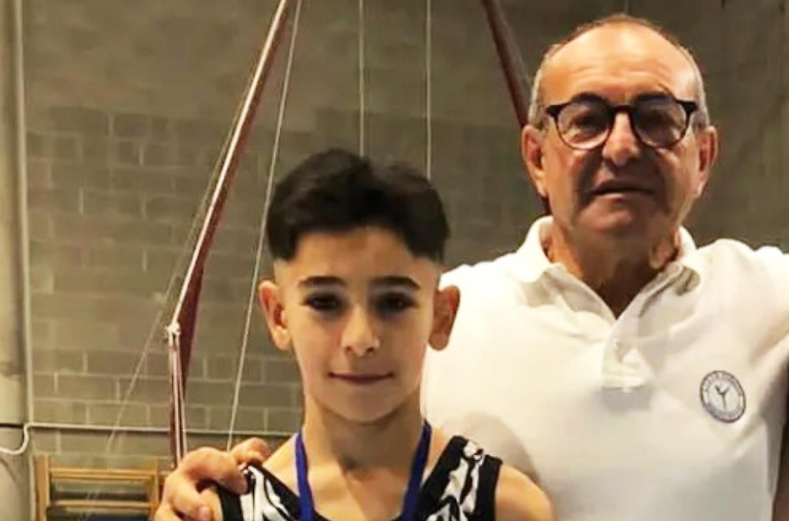 Riccardo Carchidi con Pino D'Amelio