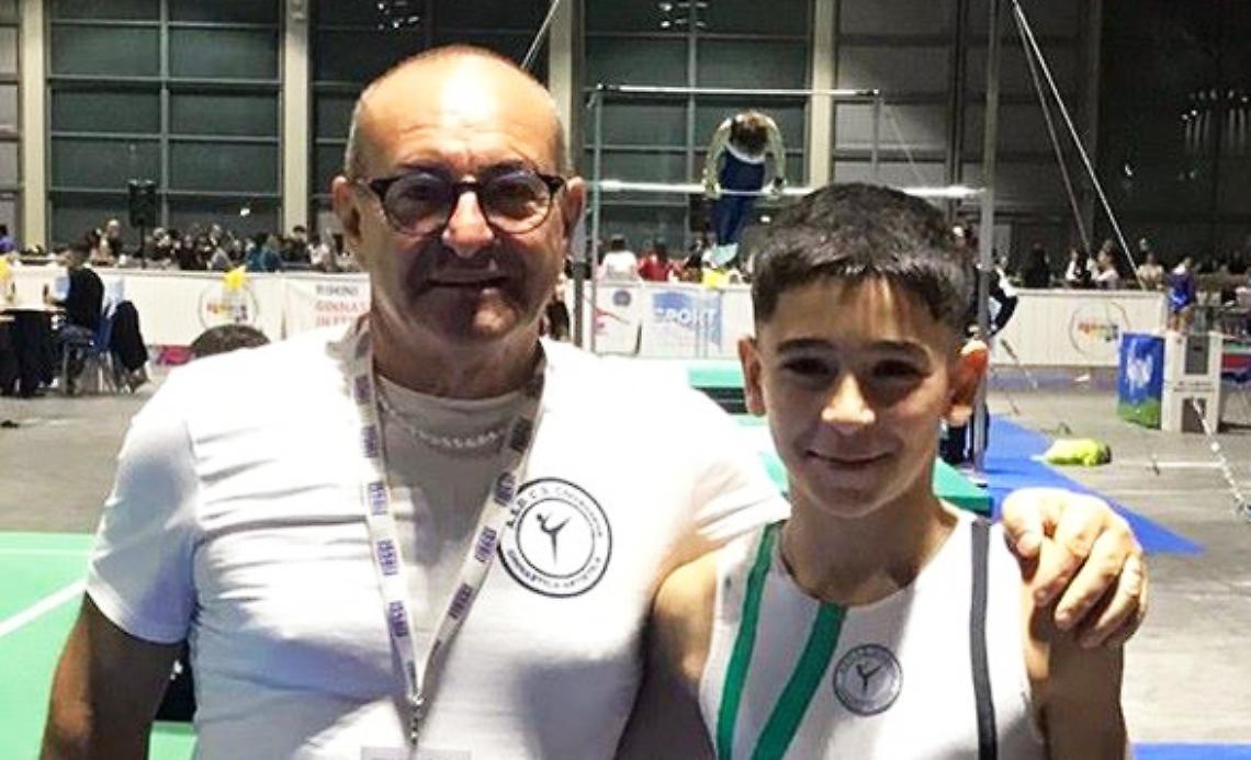 Pino D'Amelio con Riccardo Carchidi