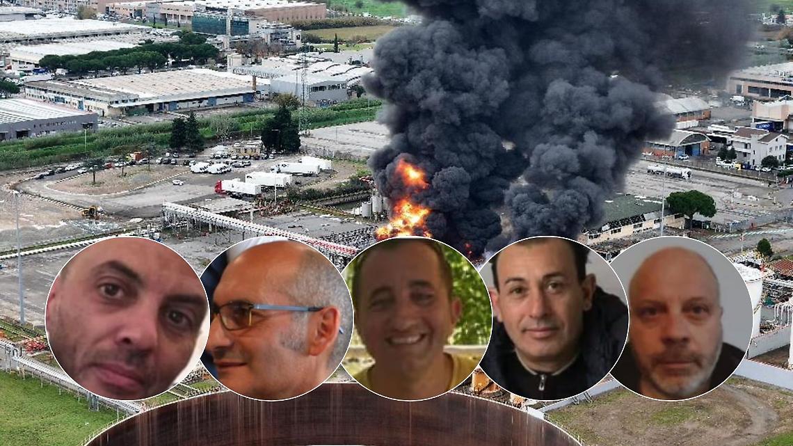 Ecco le vittime dell'esplosione al deposito Eni di Calenzano