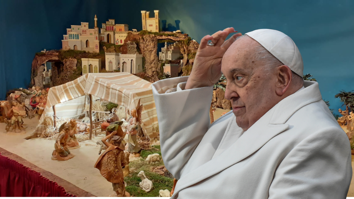 Papa Francesco nel Presepe di Nole: Tradizione e Innovazione si Incontrano