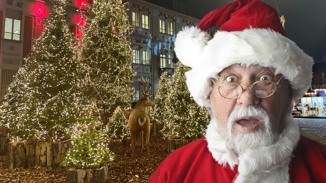 Vandali a Settimo Torinese: Babbo Natale nel mirino durante le festività natalizie