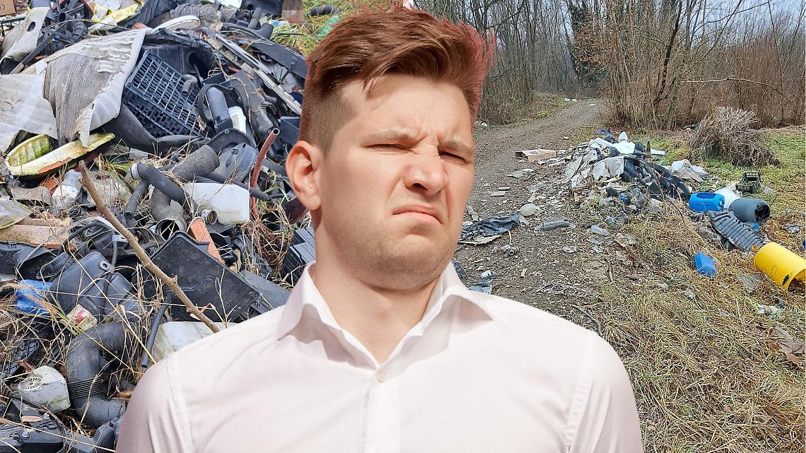 Discariche nelle campagne di Volpiano