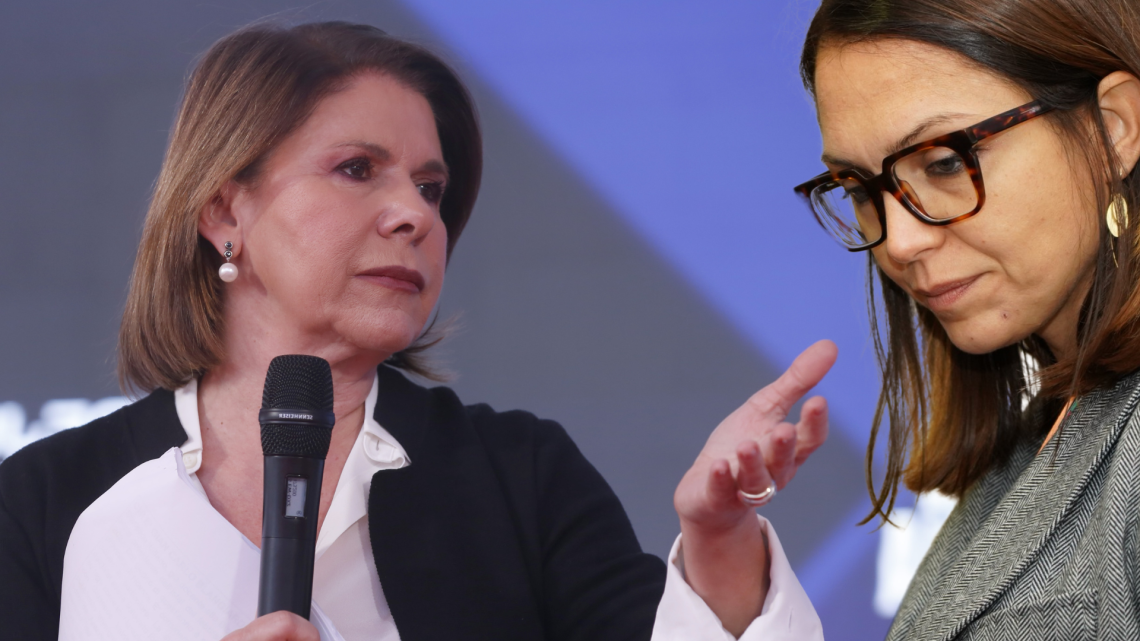 Bianca Berlinguer e Elena Piastra