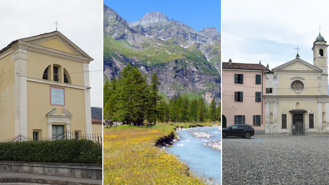 I luoghi del cuore a Ivrea, Gassino e Balme