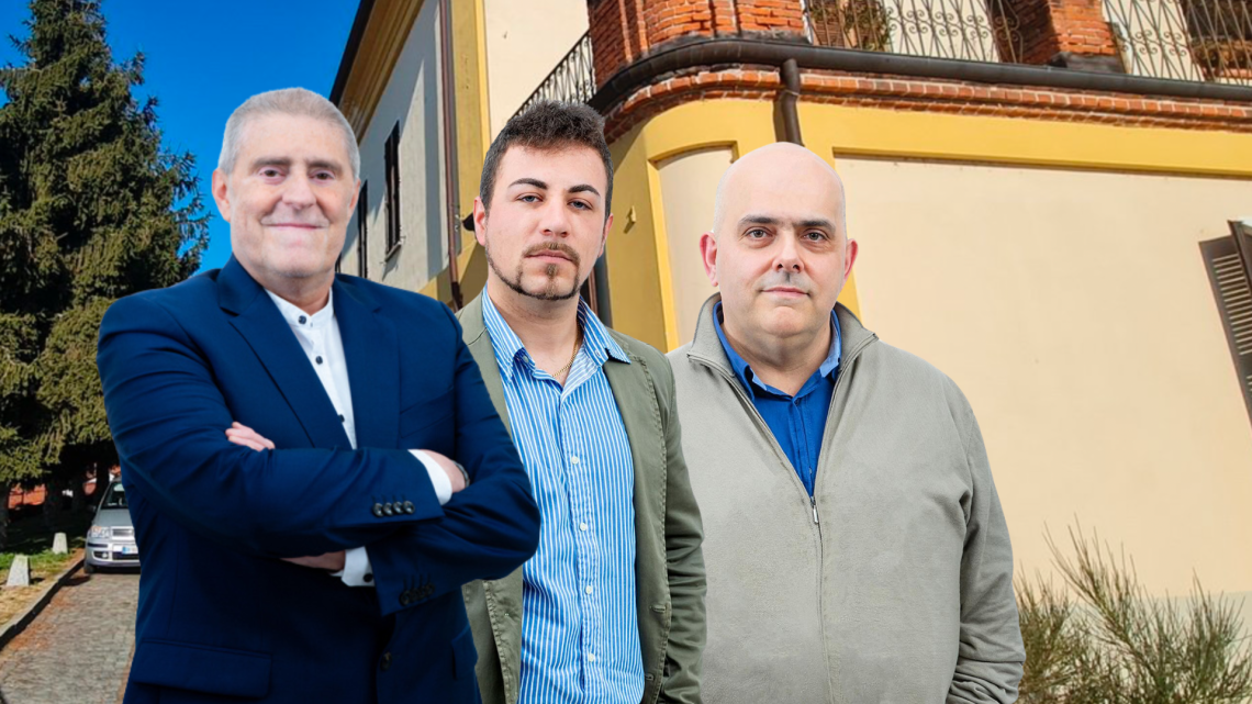 I consiglieri comunali Roberto D’Errico, Andrea Peruzzi e Stefano Avanzi
