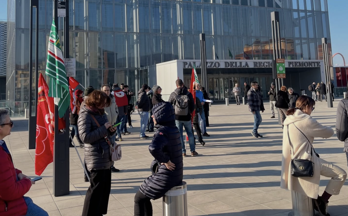 La manifestazione di oggi