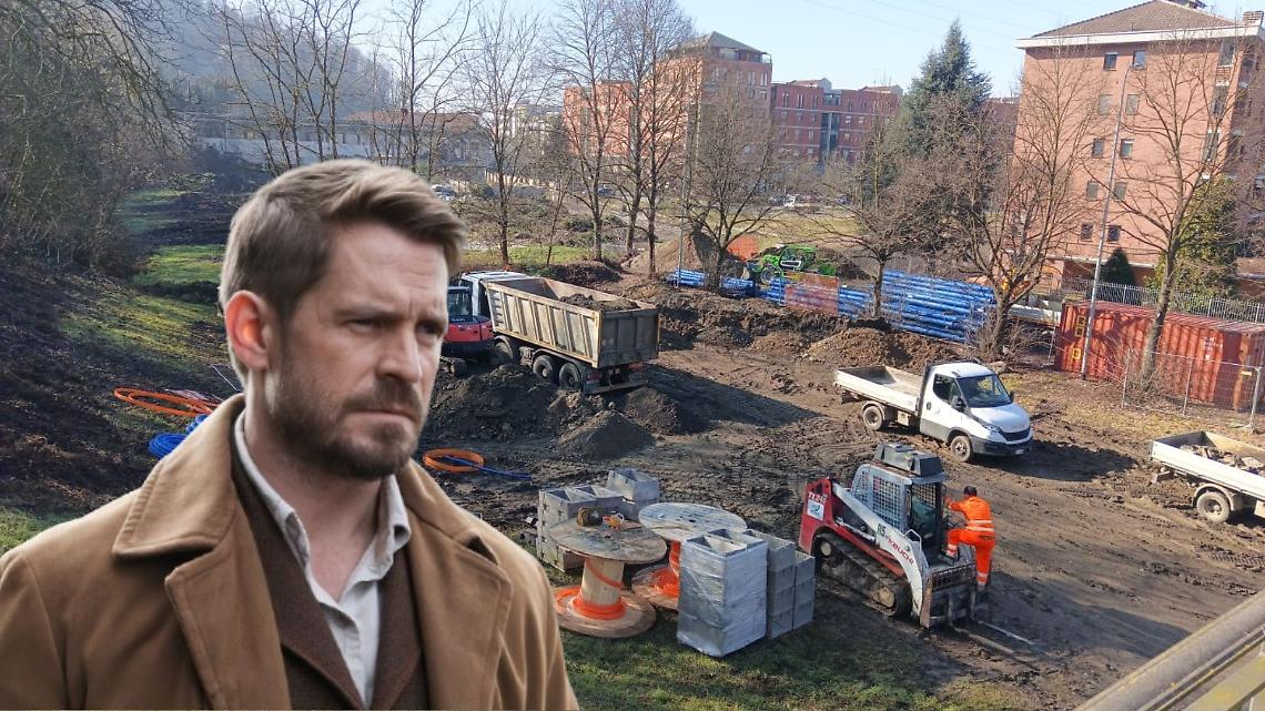 Area verde "devastata" e parcheggi inutilizzabili. La denuncia di un cittadino esausto