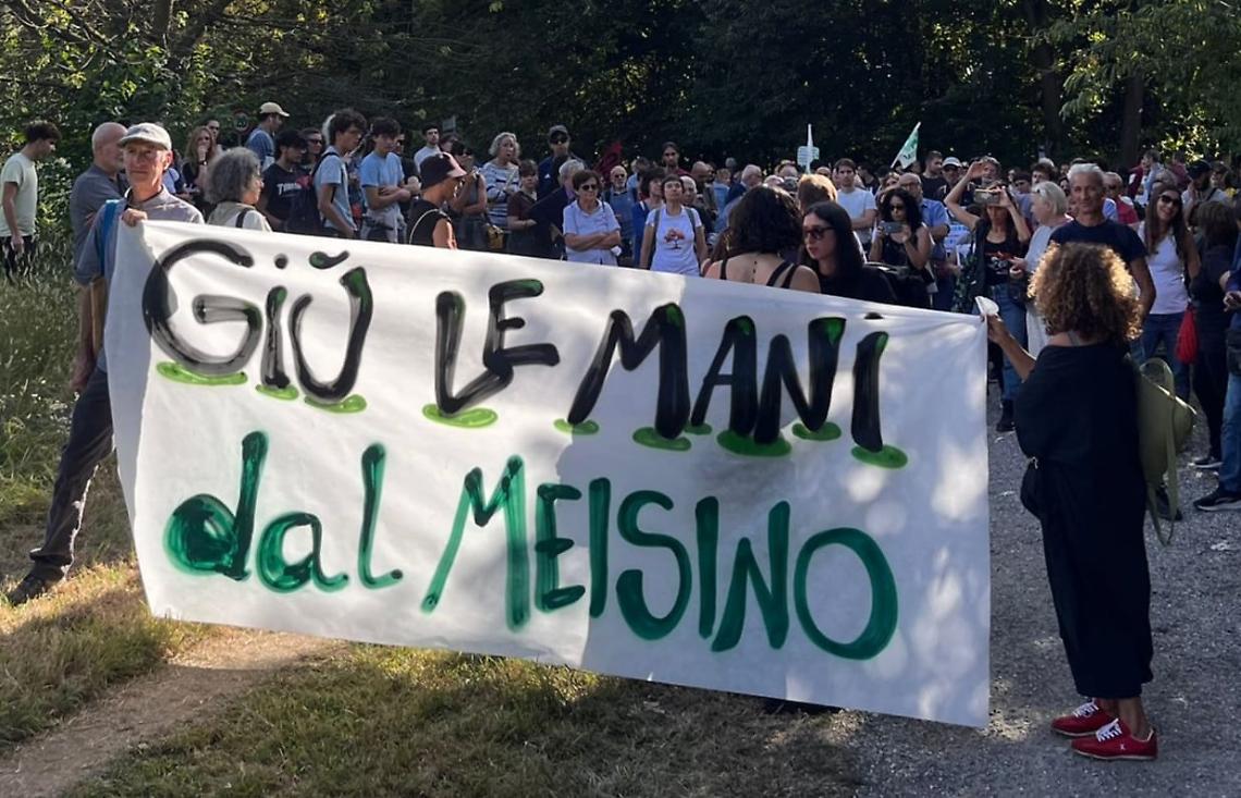 Difendere il verde costa caro: gli attivisti del Meisino sotto una pioggia di multe