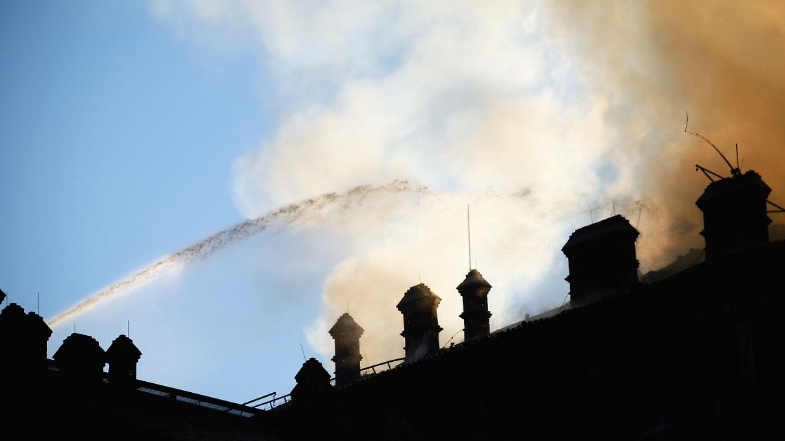 Incendio a Ivrea