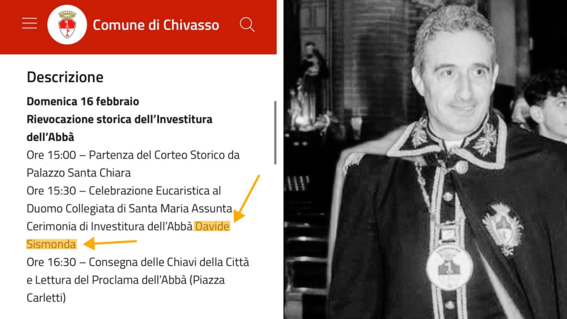 Colpo di scena a Chivasso: è cambiato l'Abbà del Carnevale?