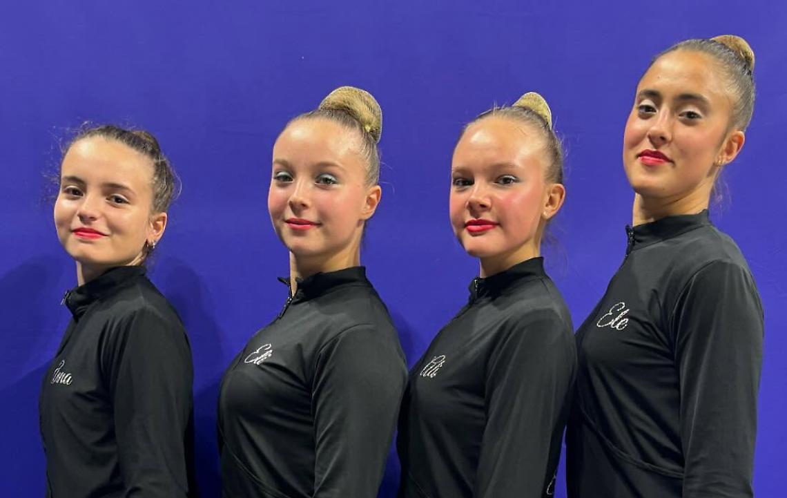 Eleonora Croveri, Anna Sofia Giaretto, Elisa Mensio e Alice Zaninelli A.S. Elegantia