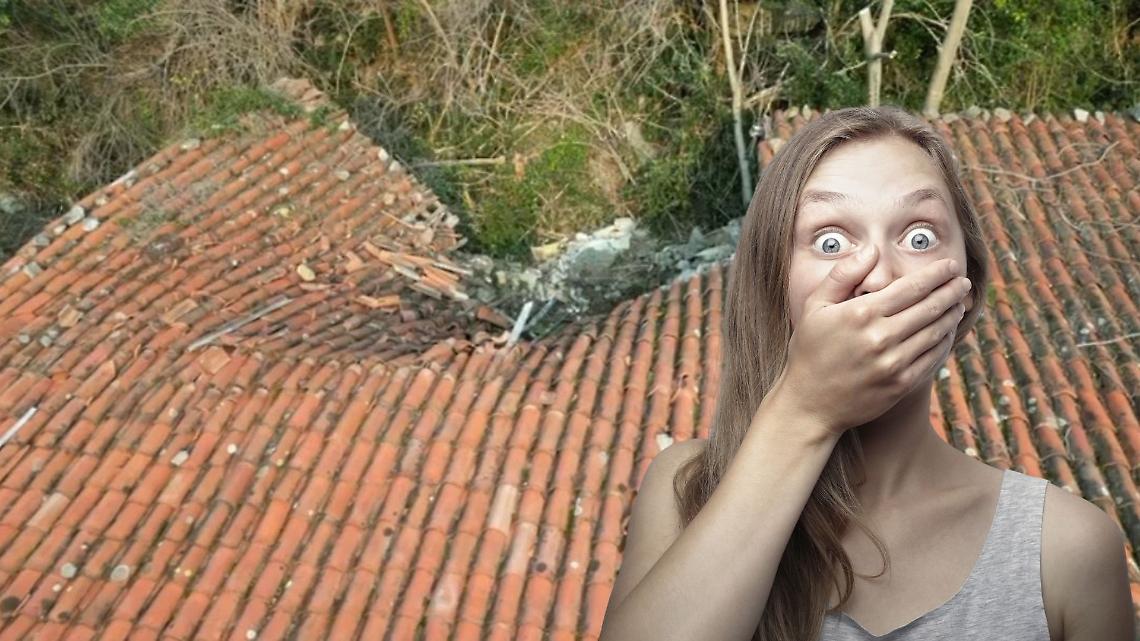 Frana sui Balmetti di Borgofranco d'Ivrea