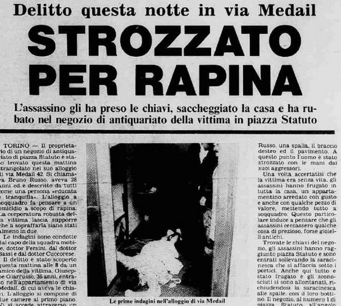 Un negozio di bambole e una tragedia in due atti. 