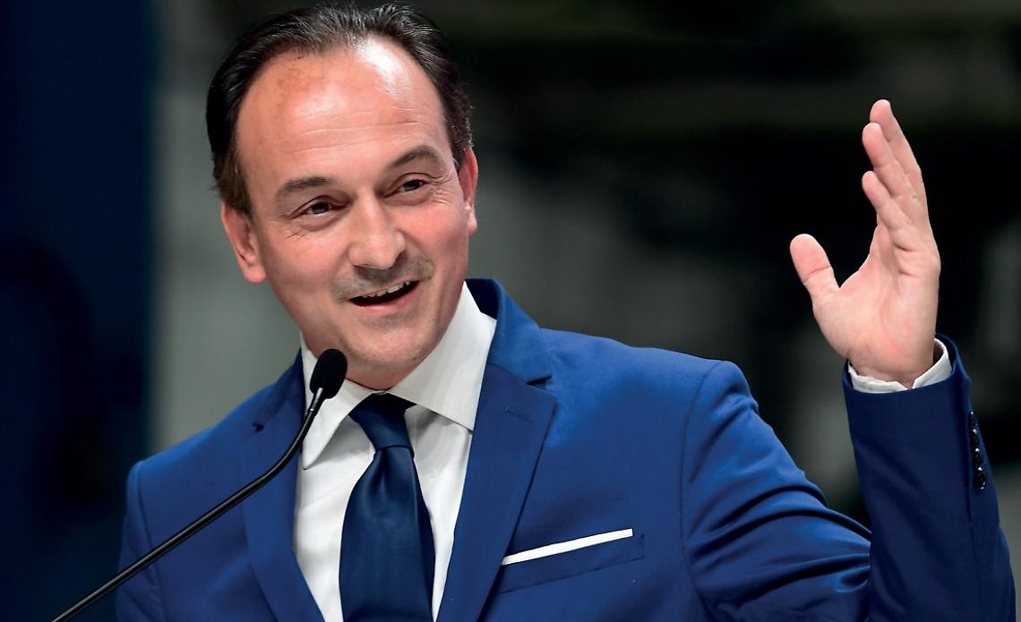 Il Governatore Alberto Cirio