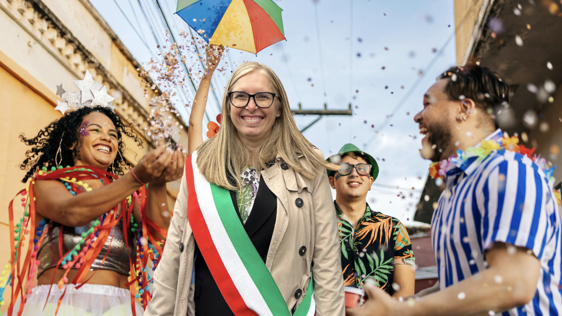 La giunta del Carnevale: tra una festa e una costinata, Durante dimentica i problemi del paese