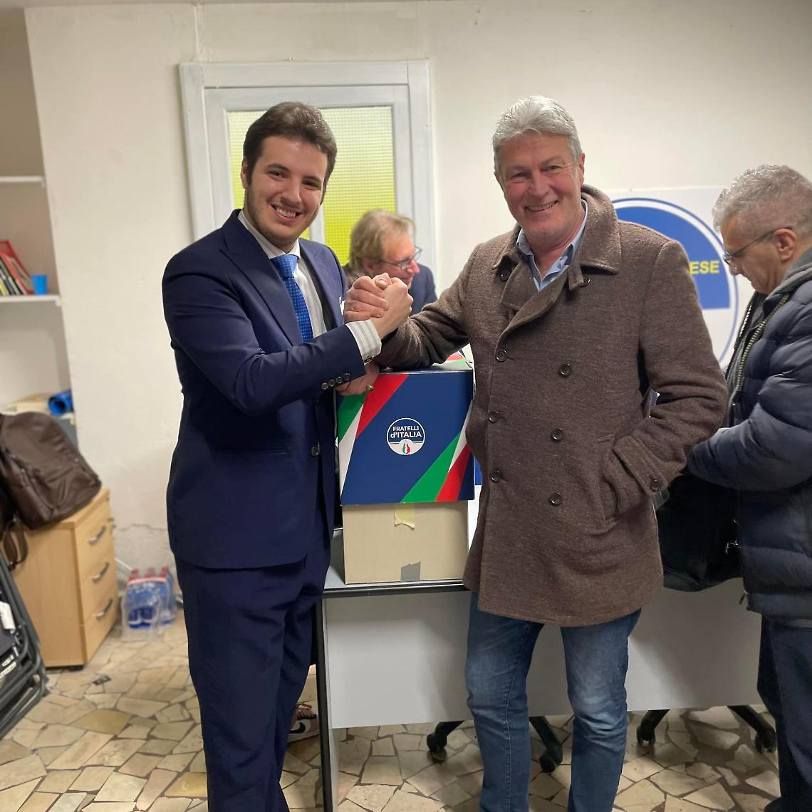Andrea Cantoni e Fabrizio Lotito