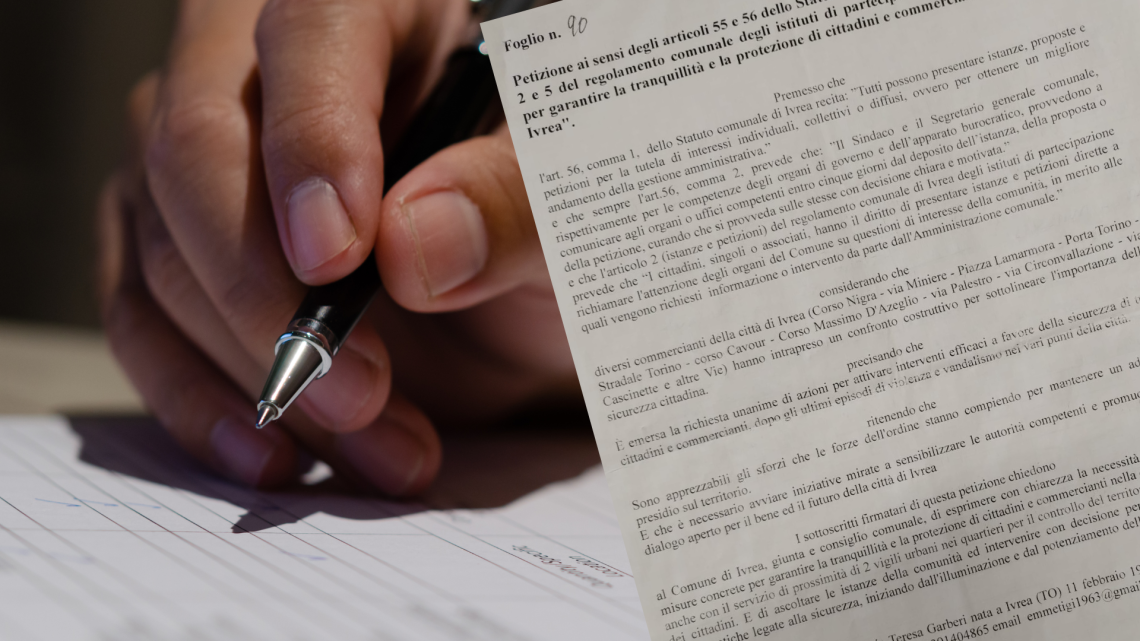  Duemila firme in due mesi per chiedere più telecamere, illuminazione e forze dell’ordine
