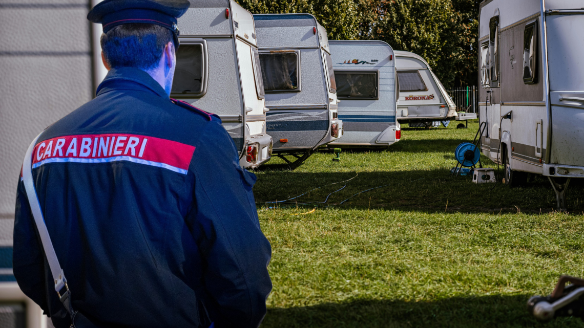 Settimo Torinese, nuovo campo nomadi abusivo: denunciati sei Camminanti Siciliani