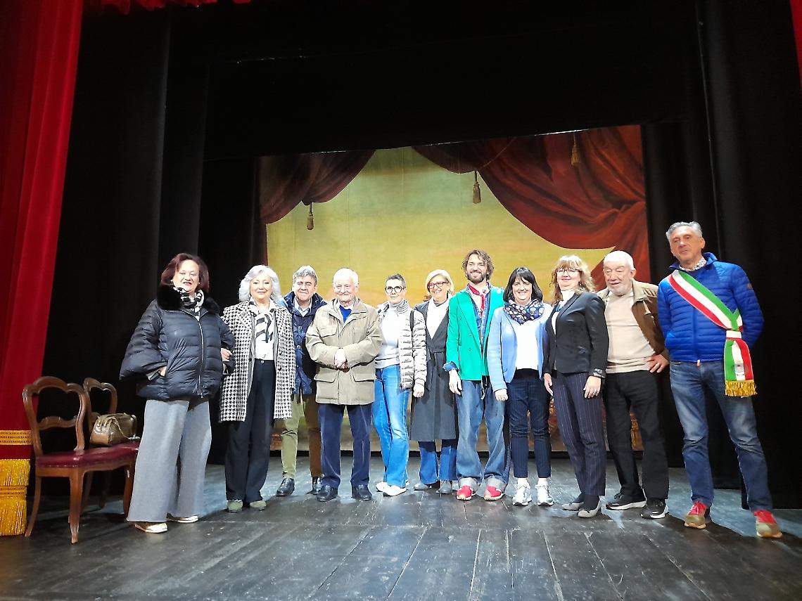 La presentazione dello spettacolo su Tullio Pinelli
