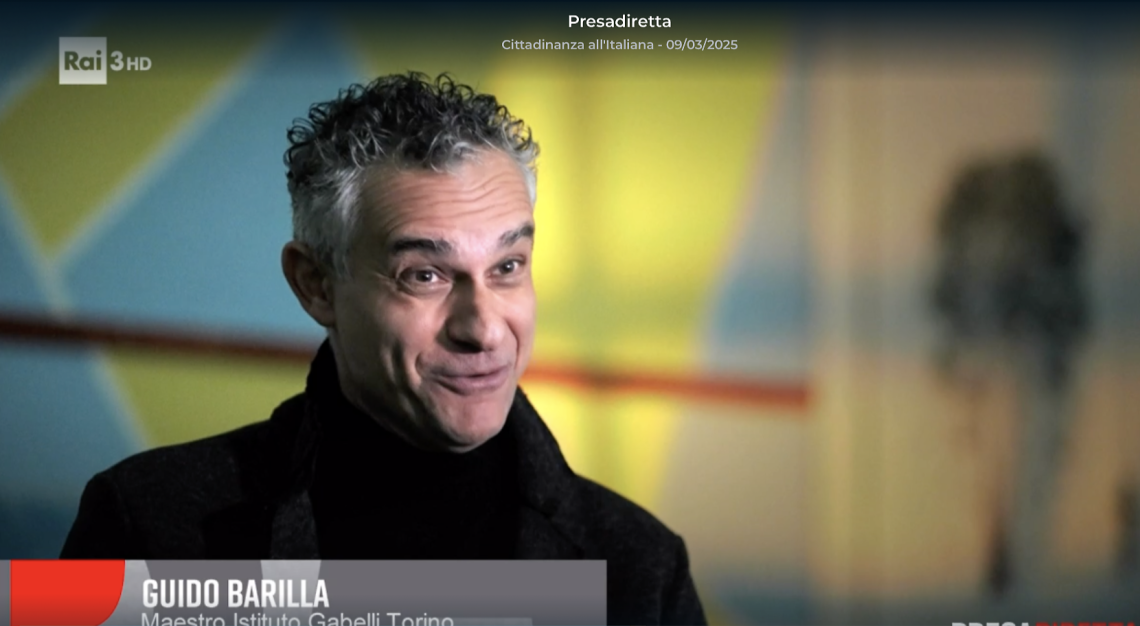 Guido Barilla, il prof di San Maurizio Canavese che insegna l’Italia a chi l’Italia non riconosce