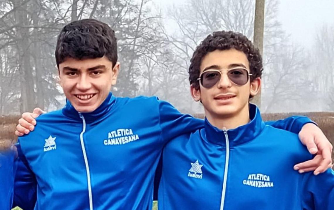 Lorenzo Mangalaviti e Abdelhamid Tikar
