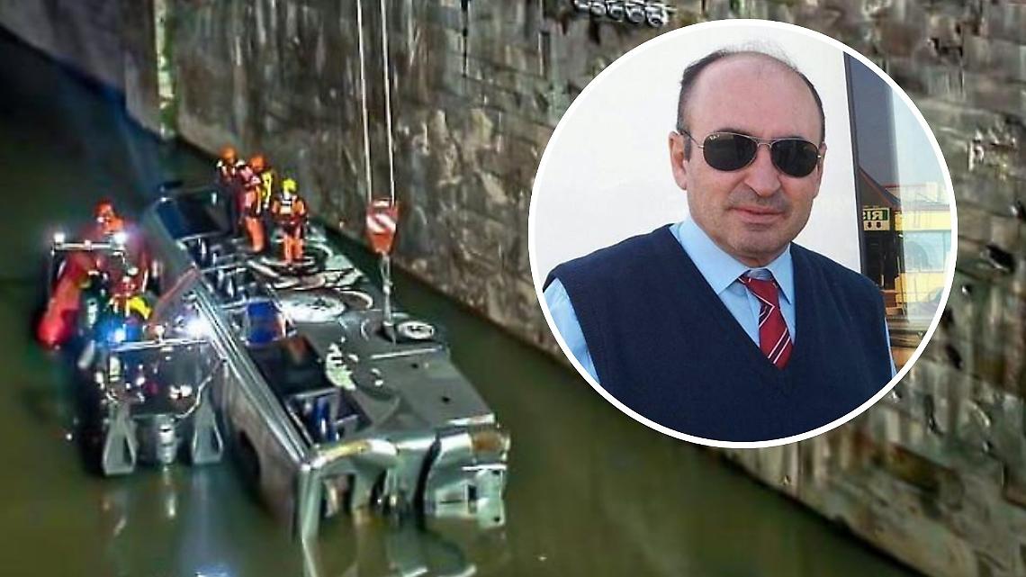 Bus caduto nel Po, lunedì verrà fatta l'autopsia sull'autista