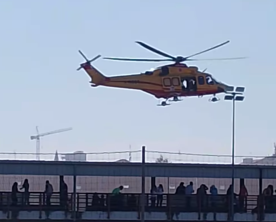 Colpito da infarto, salvato da un "angelo"