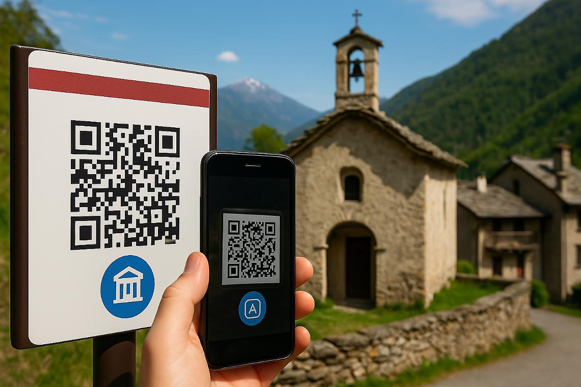 Realtà aumentata sulle montagne del Canavese: borghi e chiesette da scoprire con lo smartphone