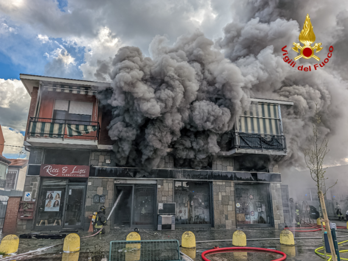 Incendio in via Milano a Settimo Torinese: che cosa lo ha generato? Le prime ricostruzioni