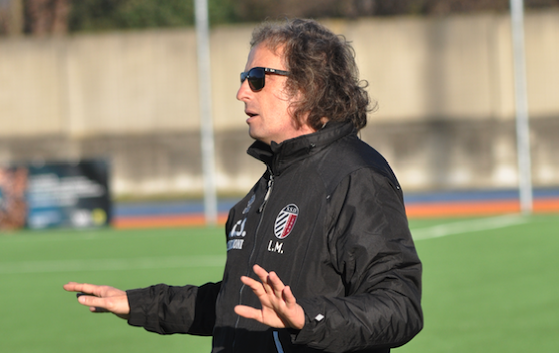 Luca Bruno Mattiet allenatore della Rivarolese