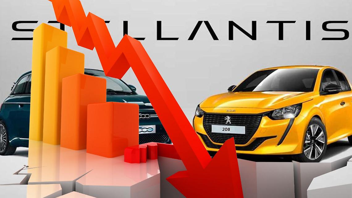 Auto, trimestre nero per Stellantis