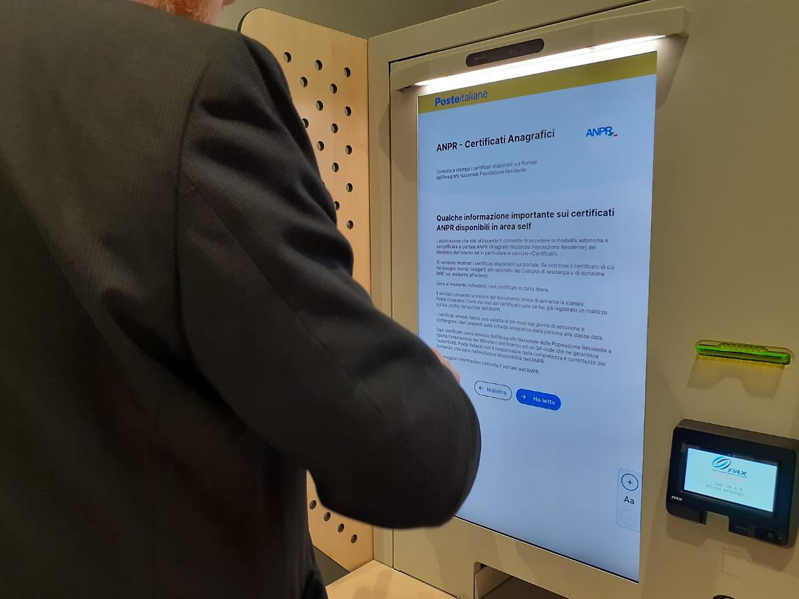 Con il progetto Polis, l’anagrafe arriva negli uffici postali