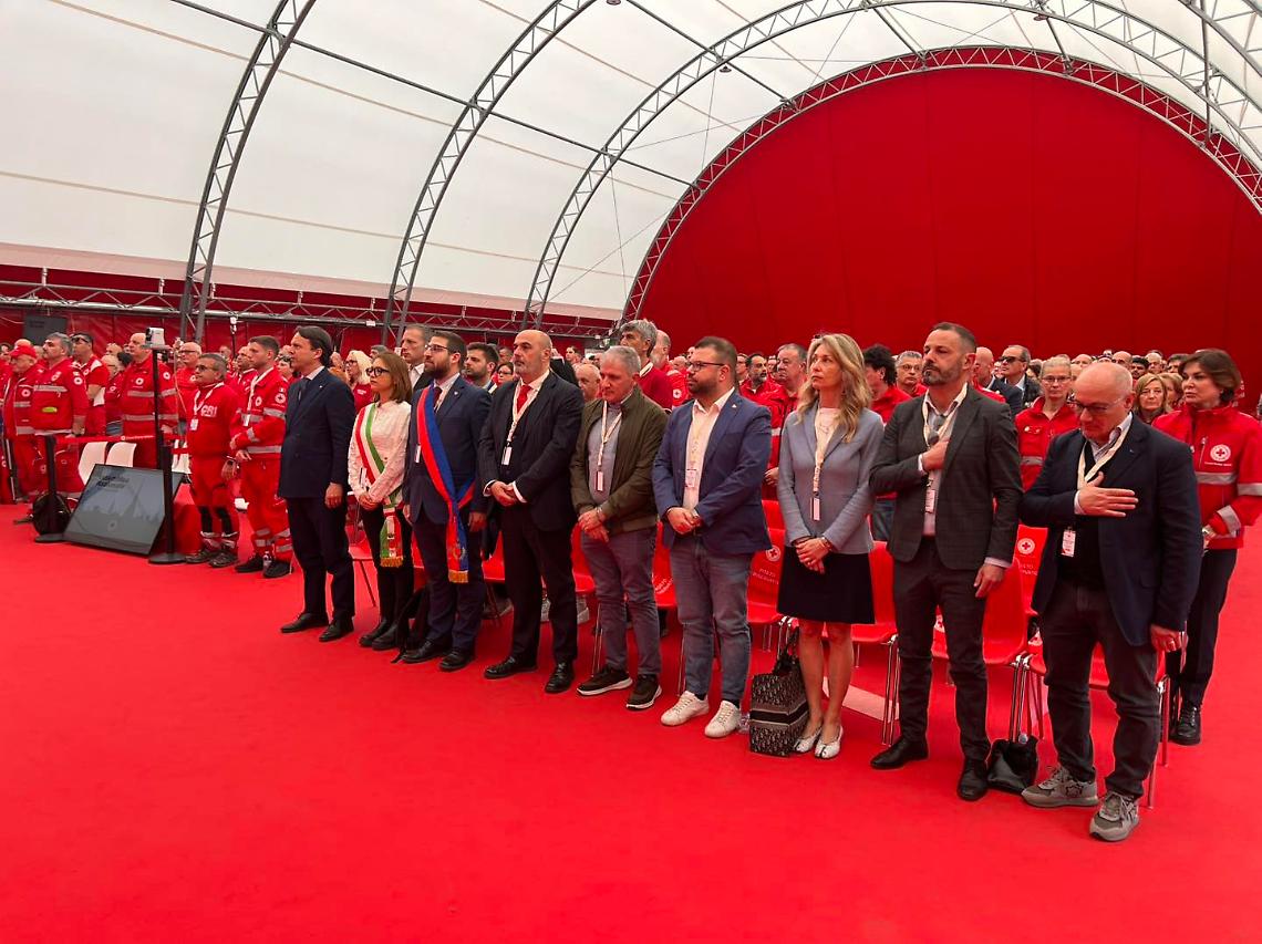 Croce Rossa, assemblea nazionale a Settimo: “In un mondo che odia, noi scegliamo l’umanità”