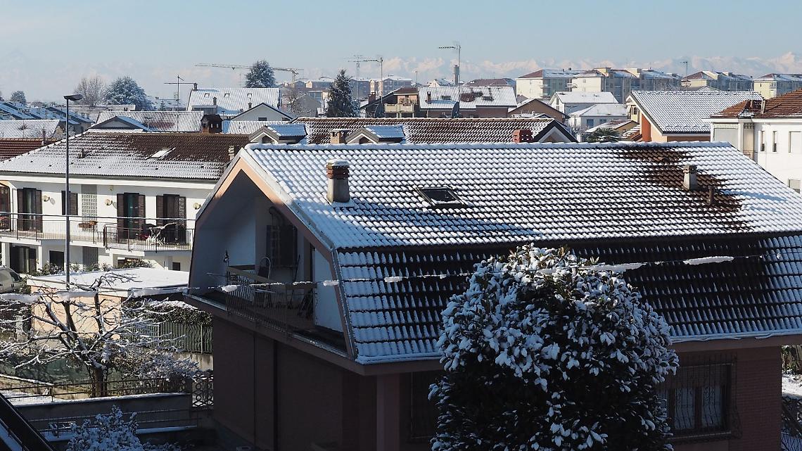 In Piemonte arriva la neve