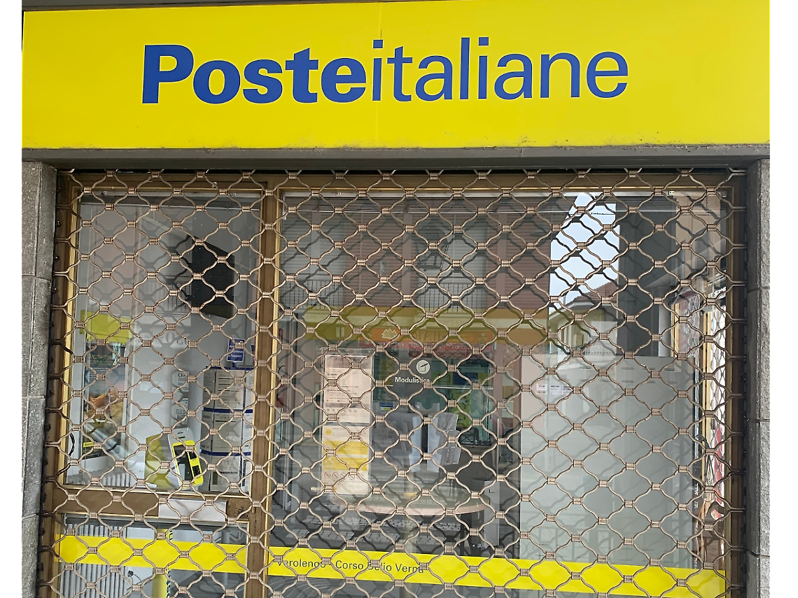 L'ufficio postale di Verolengogo