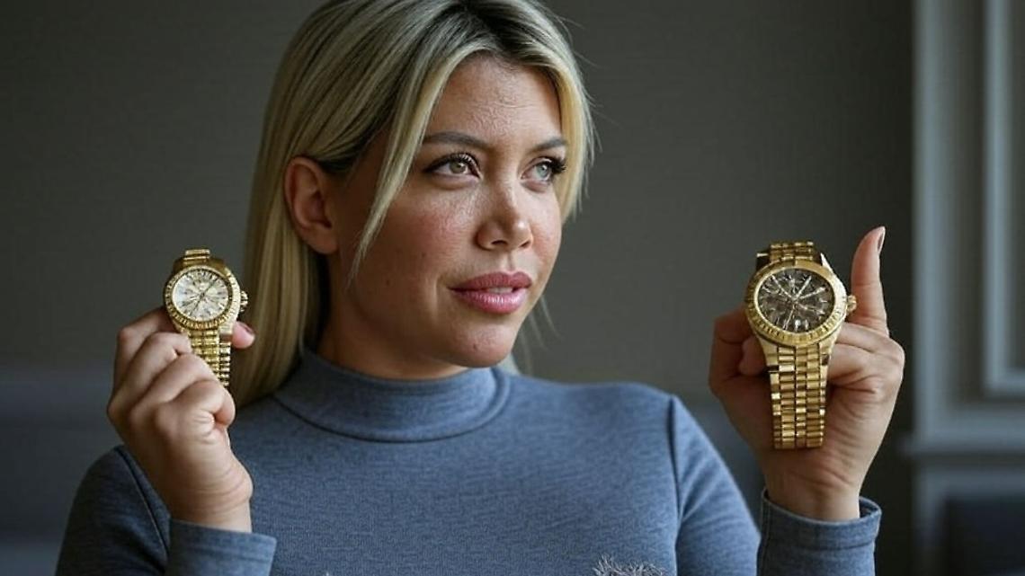 Wanda Nara e i Rolex 