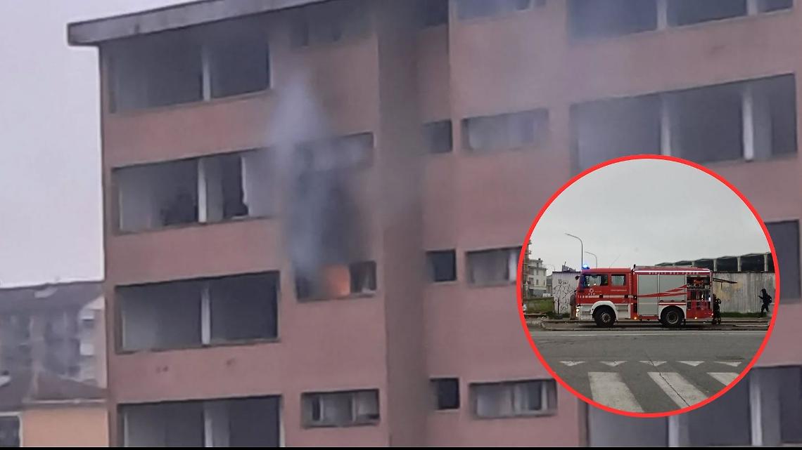Incendio alla ex Gondrand