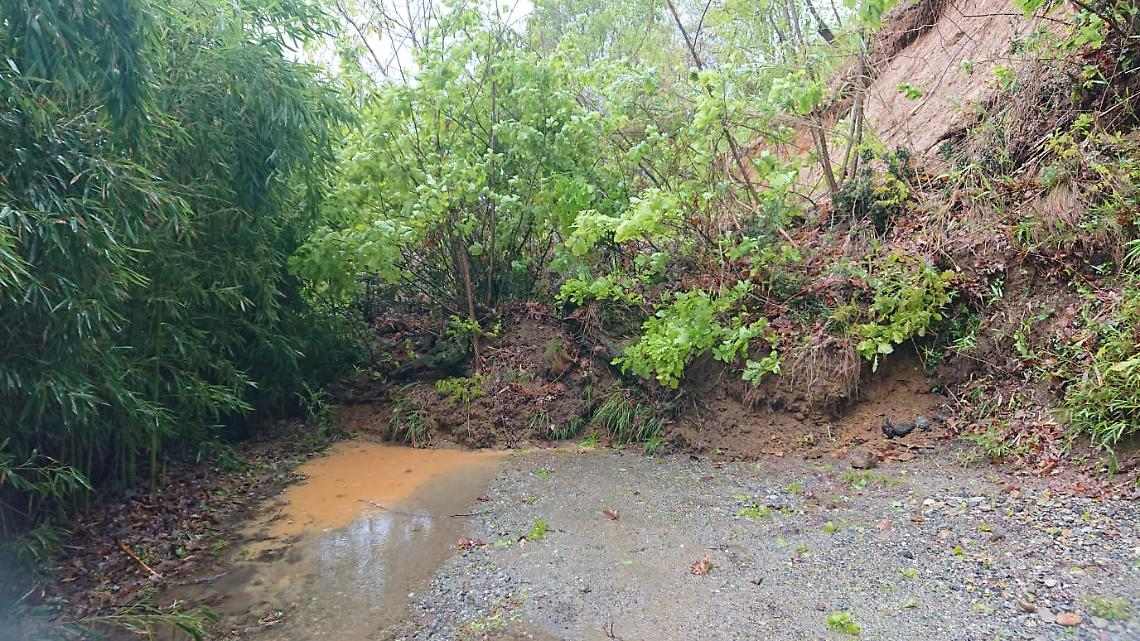 Emergenza maltempo, frane e paura a Castellamonte: evacuate 5 famiglie