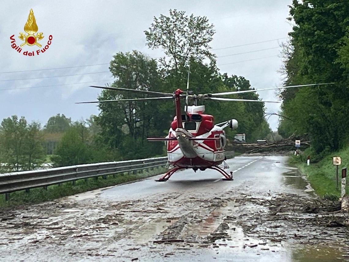 Allerta maltempo, il ponte di Chivasso chiuso per piena