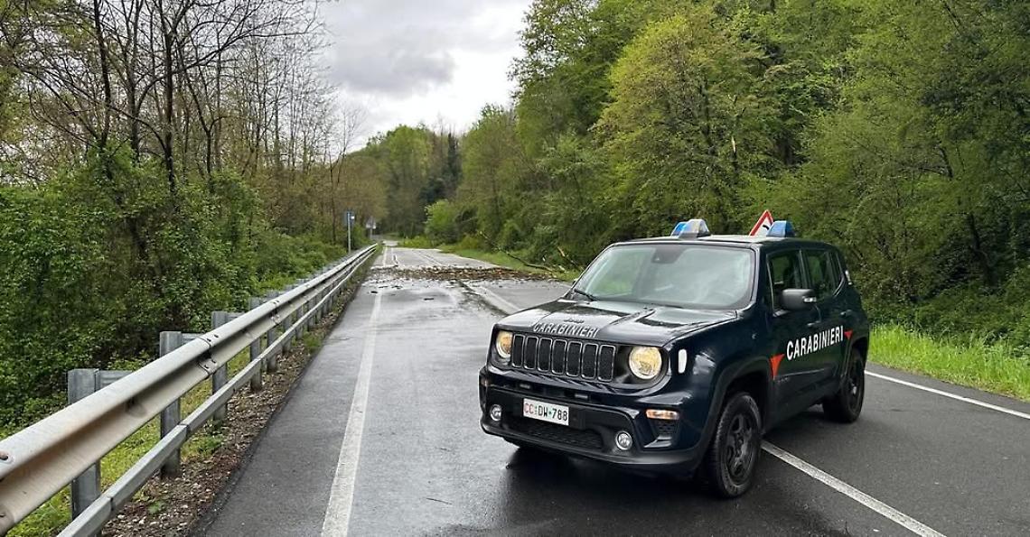 Nomaglio isolata, tutte le strade chiuse per l’esondazione del Rio Revalesio