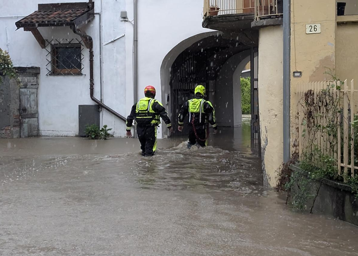 Maltempo nel Nord-Ovest