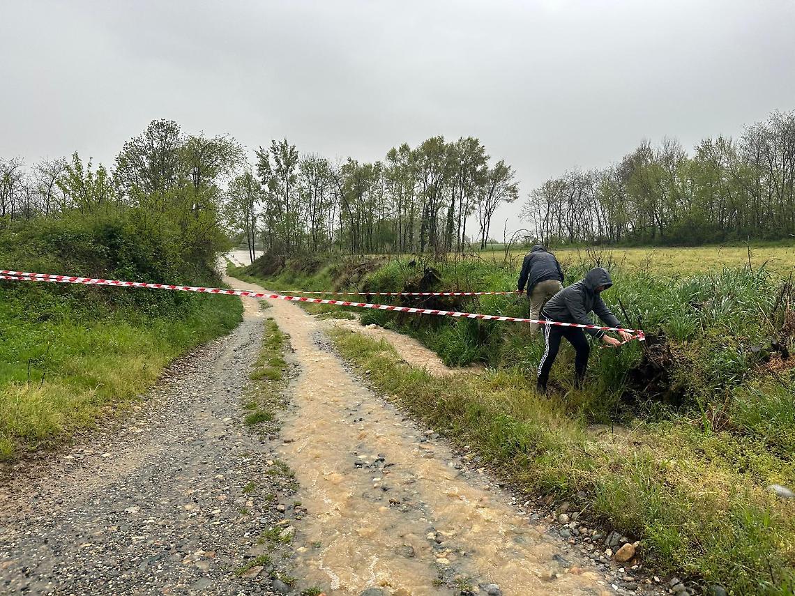 Dopo l'alluvione di giovedì 17 aprile, facciamo il punto sul "Bacinetto" di Montanaro
