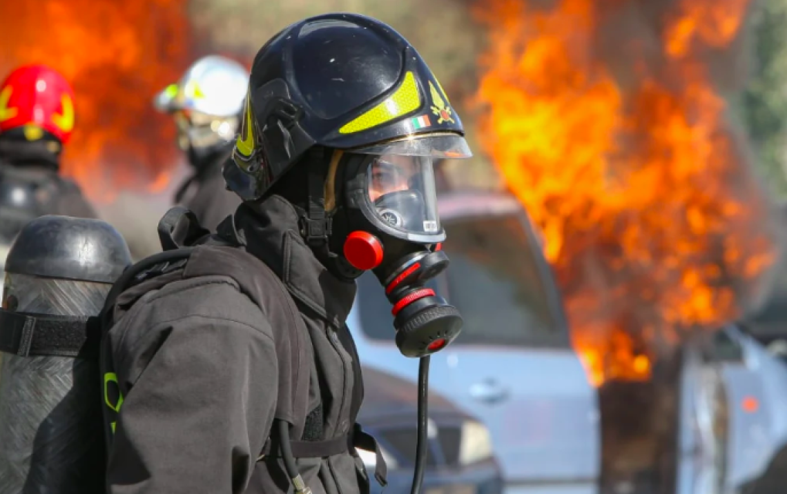 Vigili del Fuoco foto d'archivio