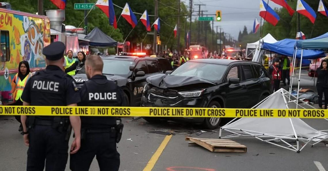 Tragedia al festival di Vancouver: un SUV semina il terrore tra la folla