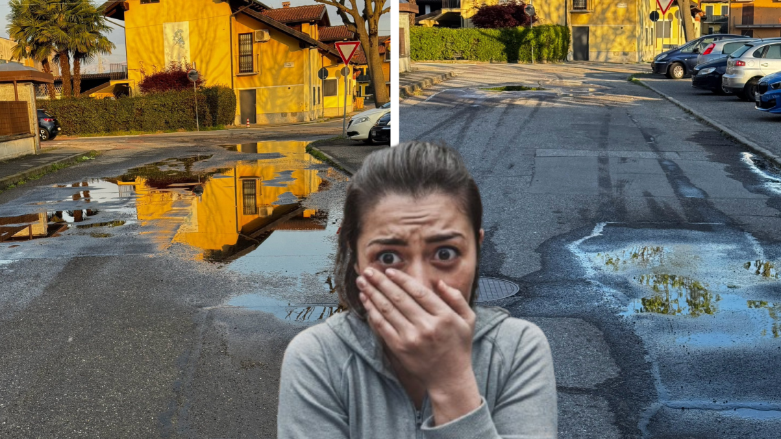 Acqua in strada, soldi nel cesso: San Mauro affonda tra perdite e sprechi