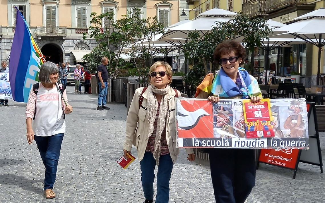 Ivrea, 166 presidi per la pace e ora si cambia strategia