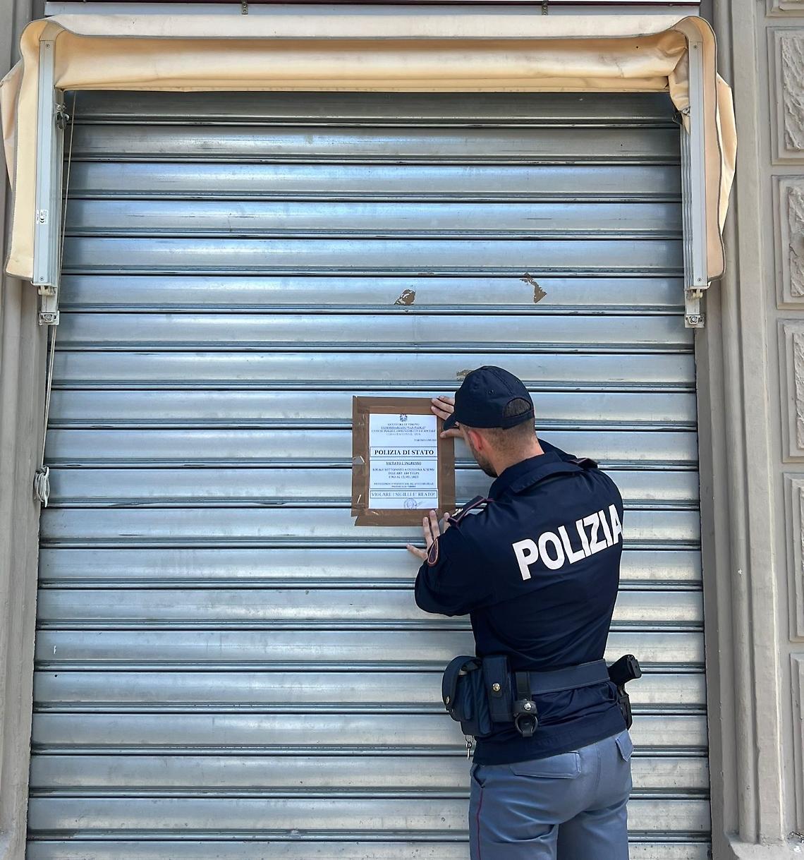 Licenza sospesa per tre giorni: il bar di via Di Nanni chiude i battenti dopo i controlli della polizia