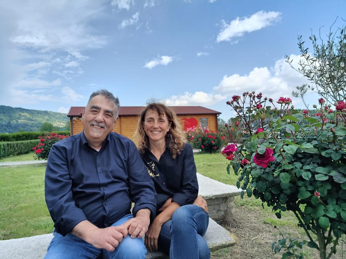 in foto Ernesto De Martino e Federica Bertoldo